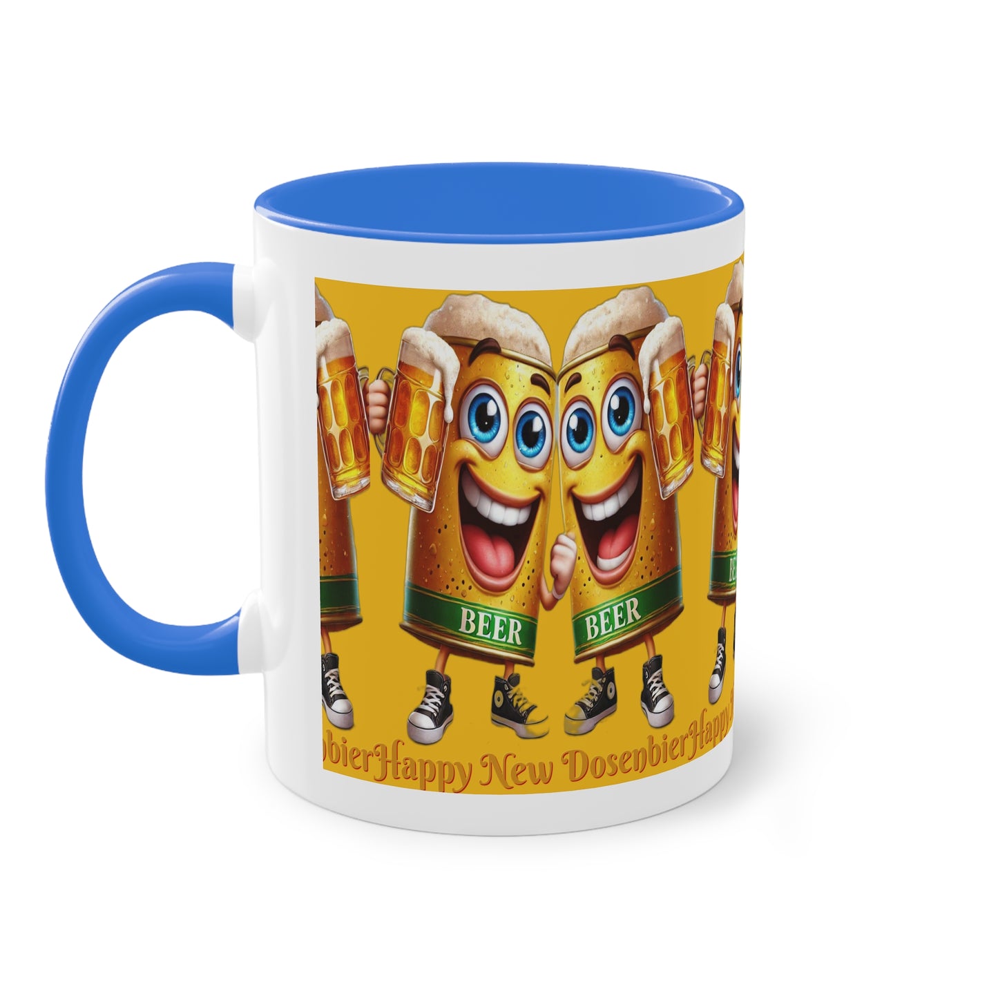 Happy New (Dosen-) Bier - Tasse