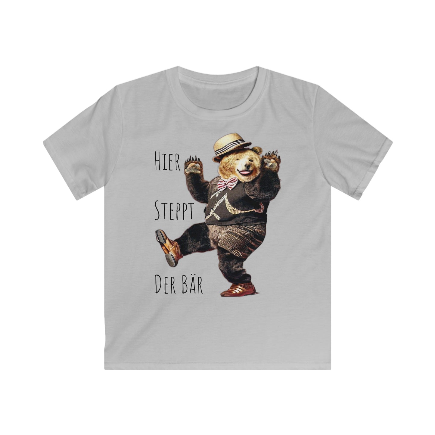 Hier steppt der Bär - Kids T-Shirt (Unisex)
