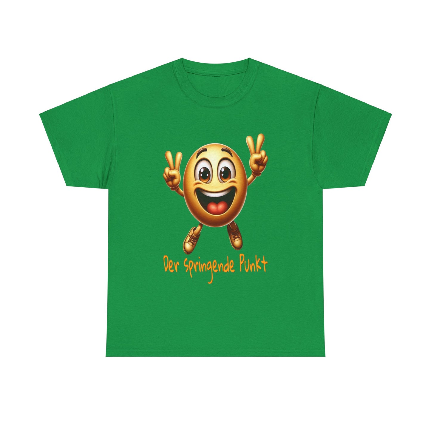 Springende Punkt (orange) - T-Shirt