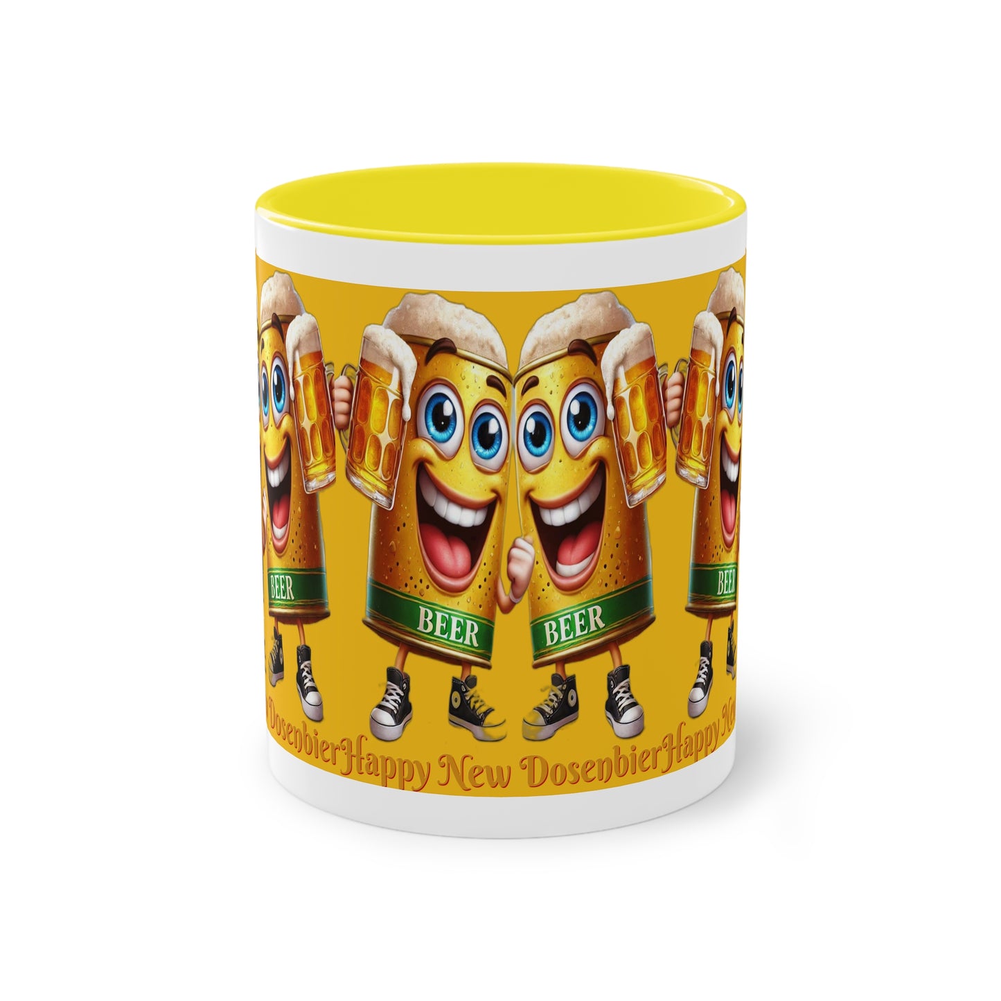 Happy New (Dosen-) Bier - Tasse