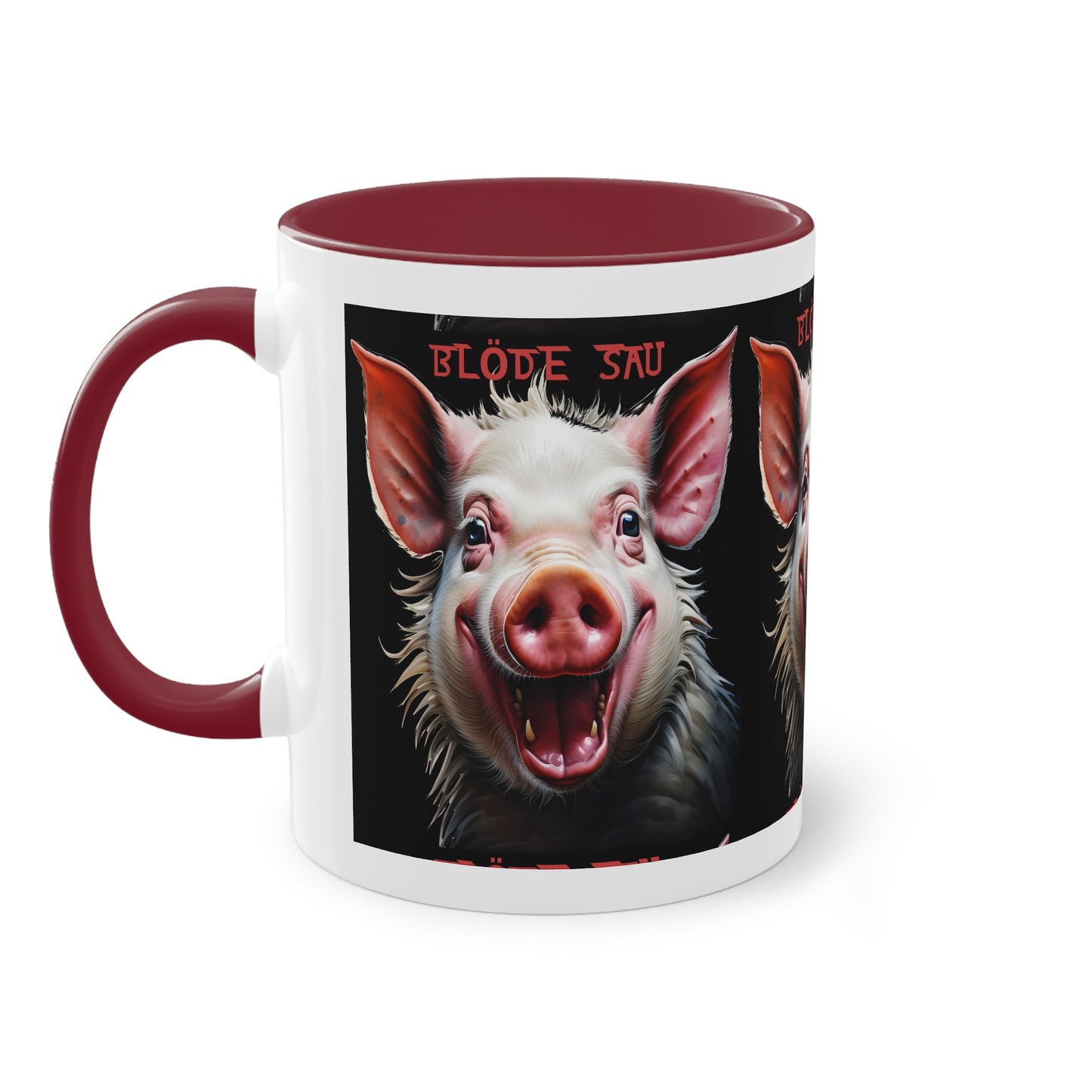 Bloede Sau - Keramiktasse