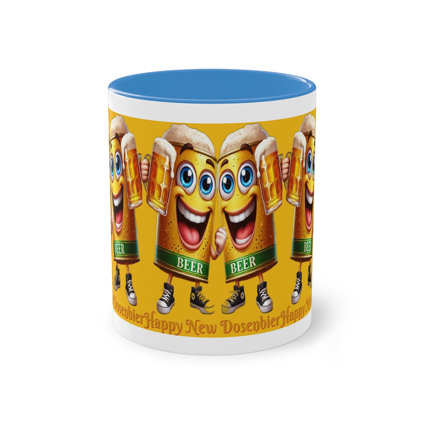 Happy New (Dosen-) Bier - Tasse