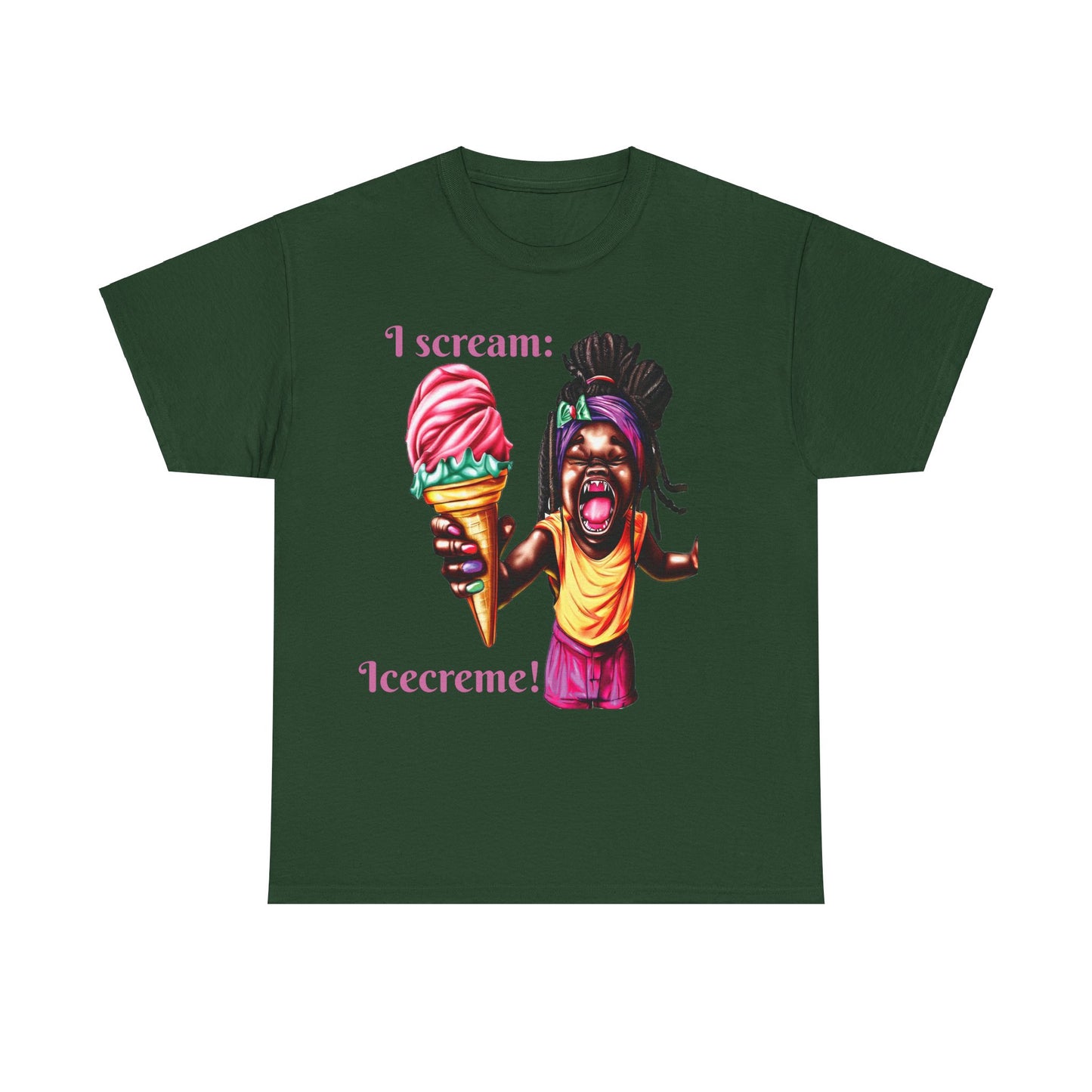 I scream Icecreme - T-Shirt (Unisex)