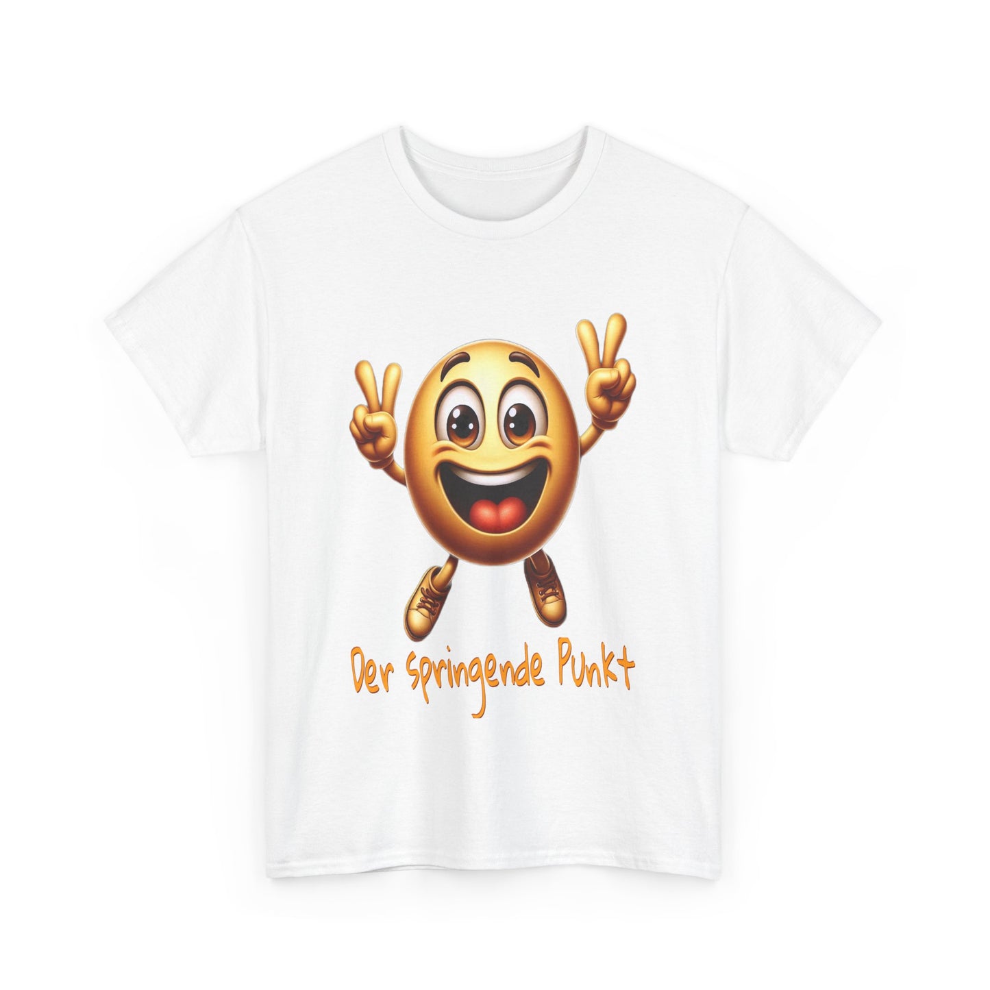 Springende Punkt (orange) - T-Shirt