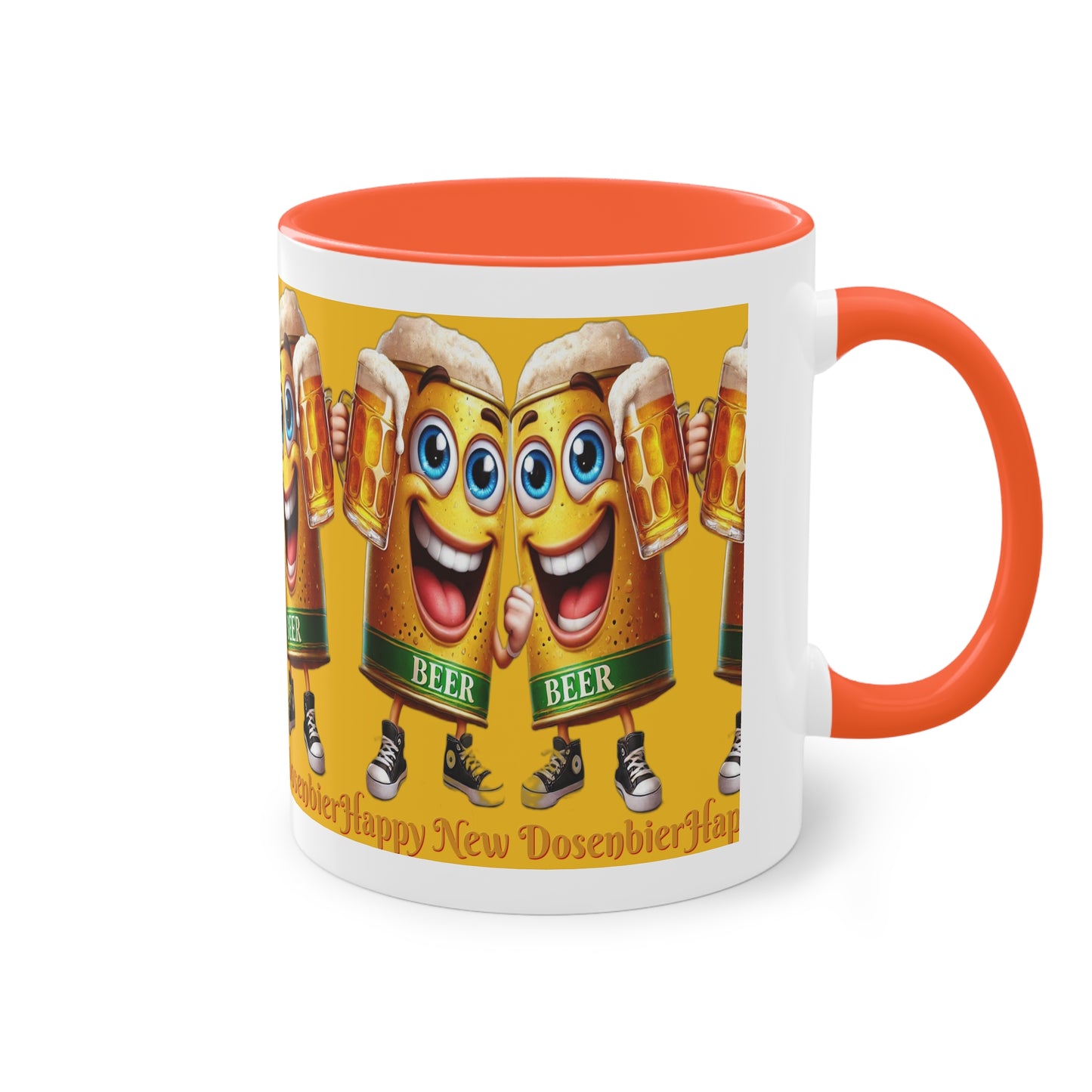 Happy New (Dosen-) Bier - Tasse