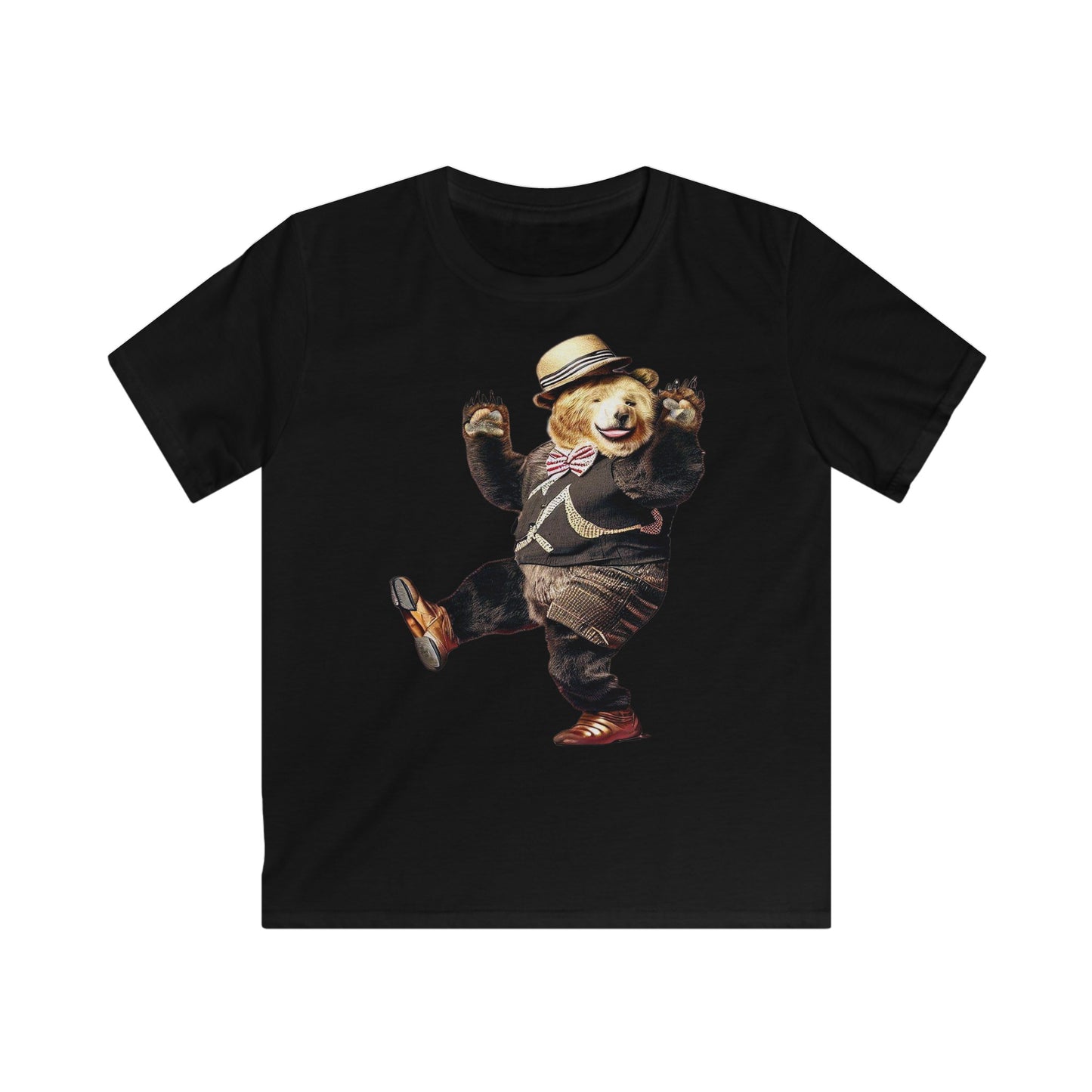 Hier steppt der Bär - Kids T-Shirt (Unisex)