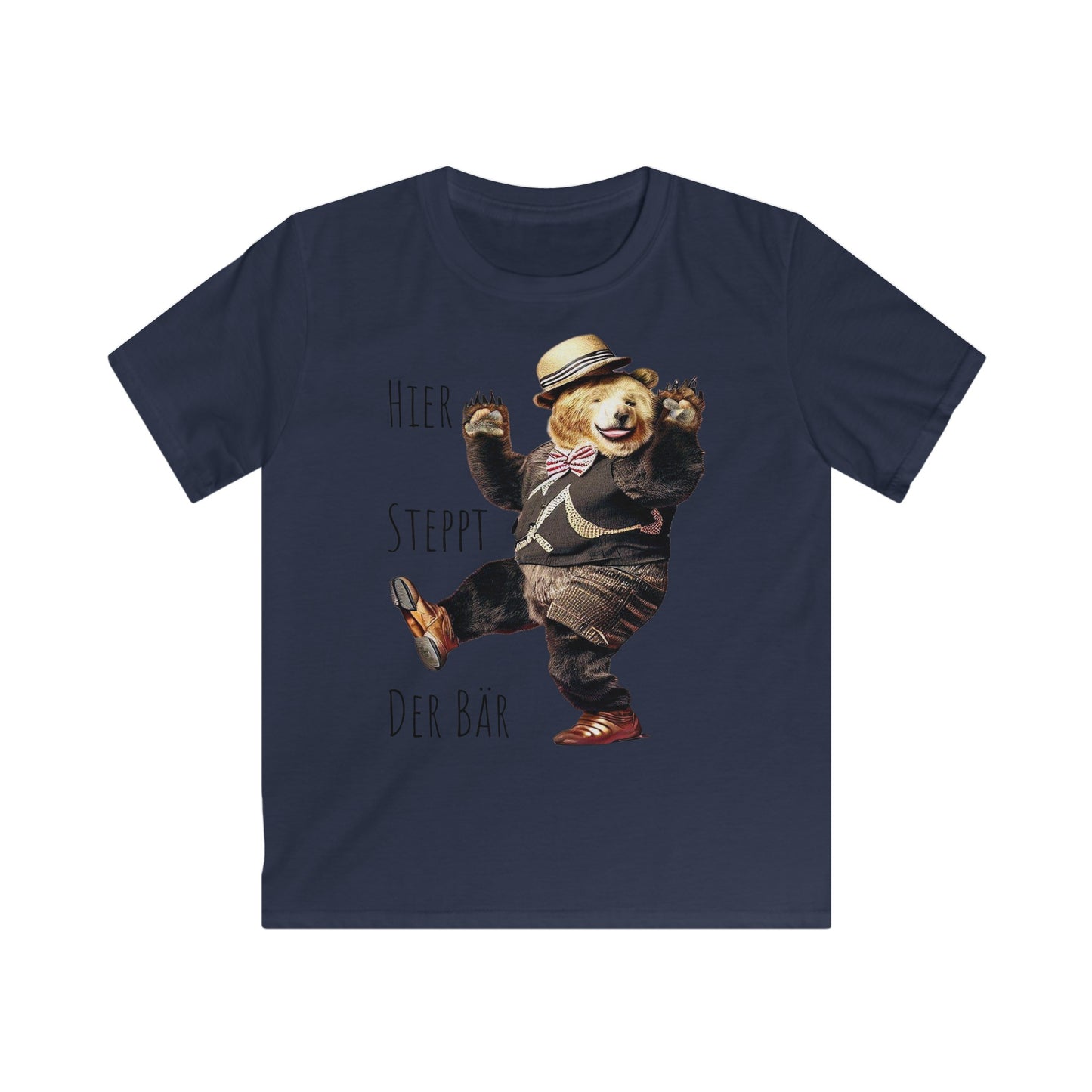 Hier steppt der Bär - Kids T-Shirt (Unisex)