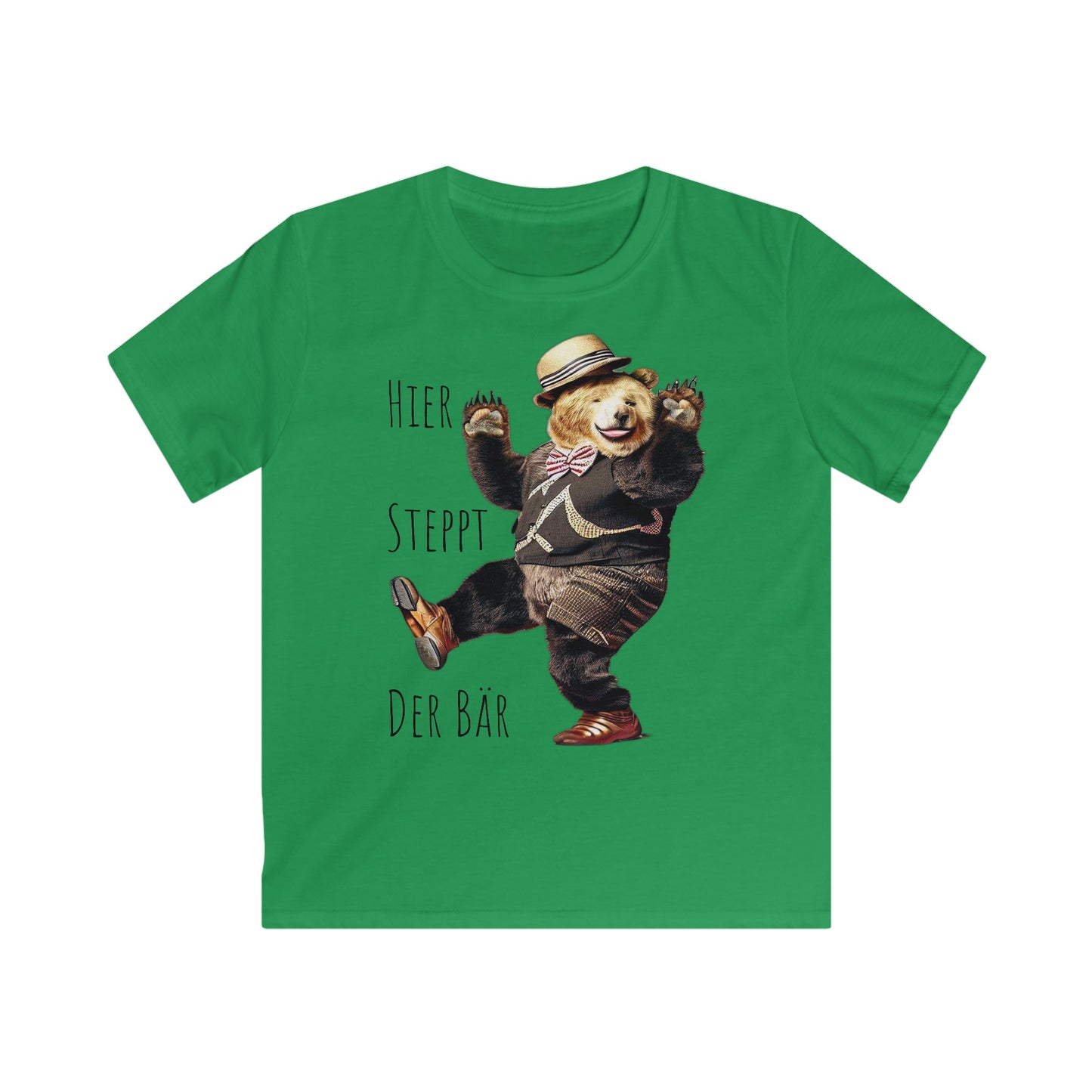 Hier steppt der Bär - Kids T-Shirt (Unisex)