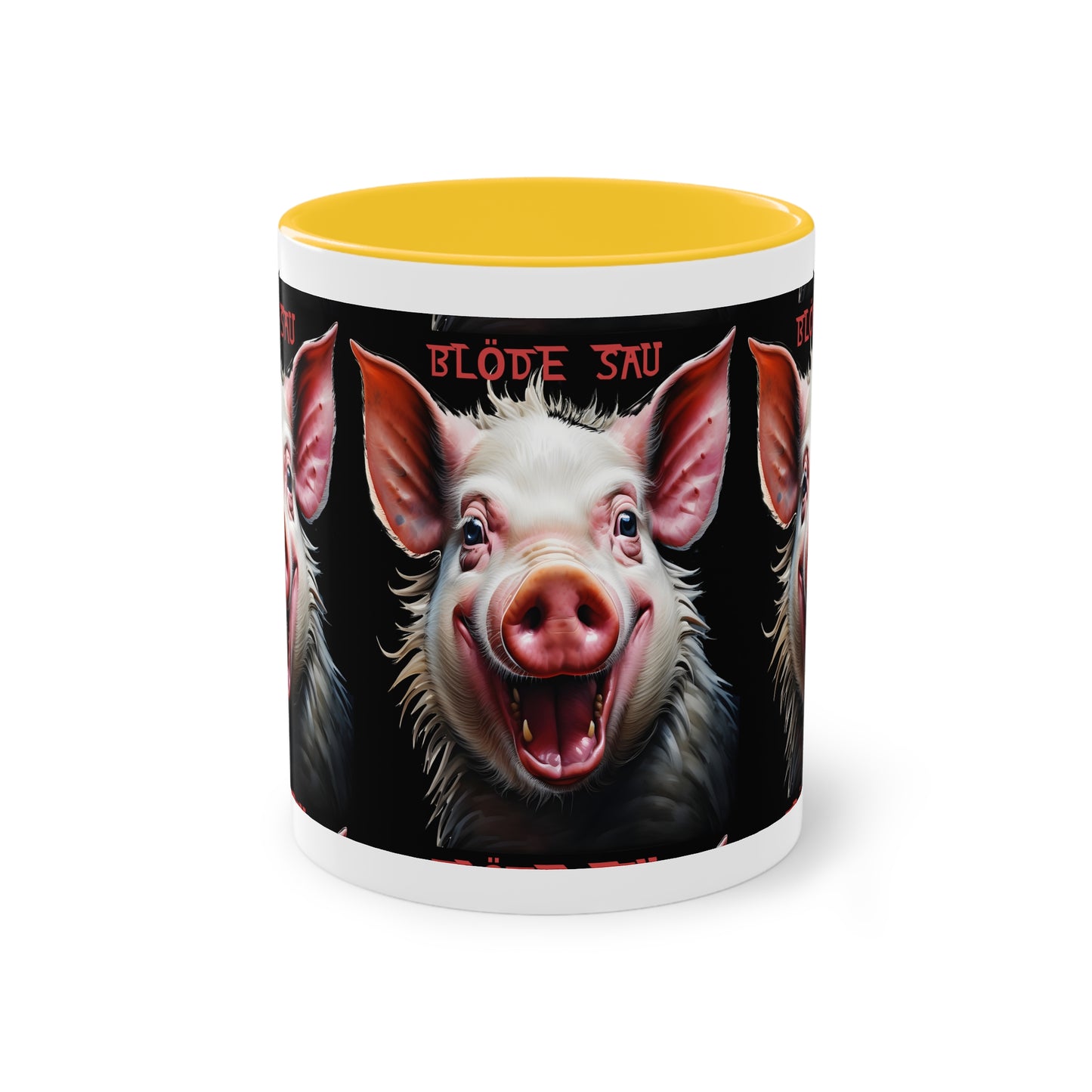 Bloede Sau - Keramiktasse