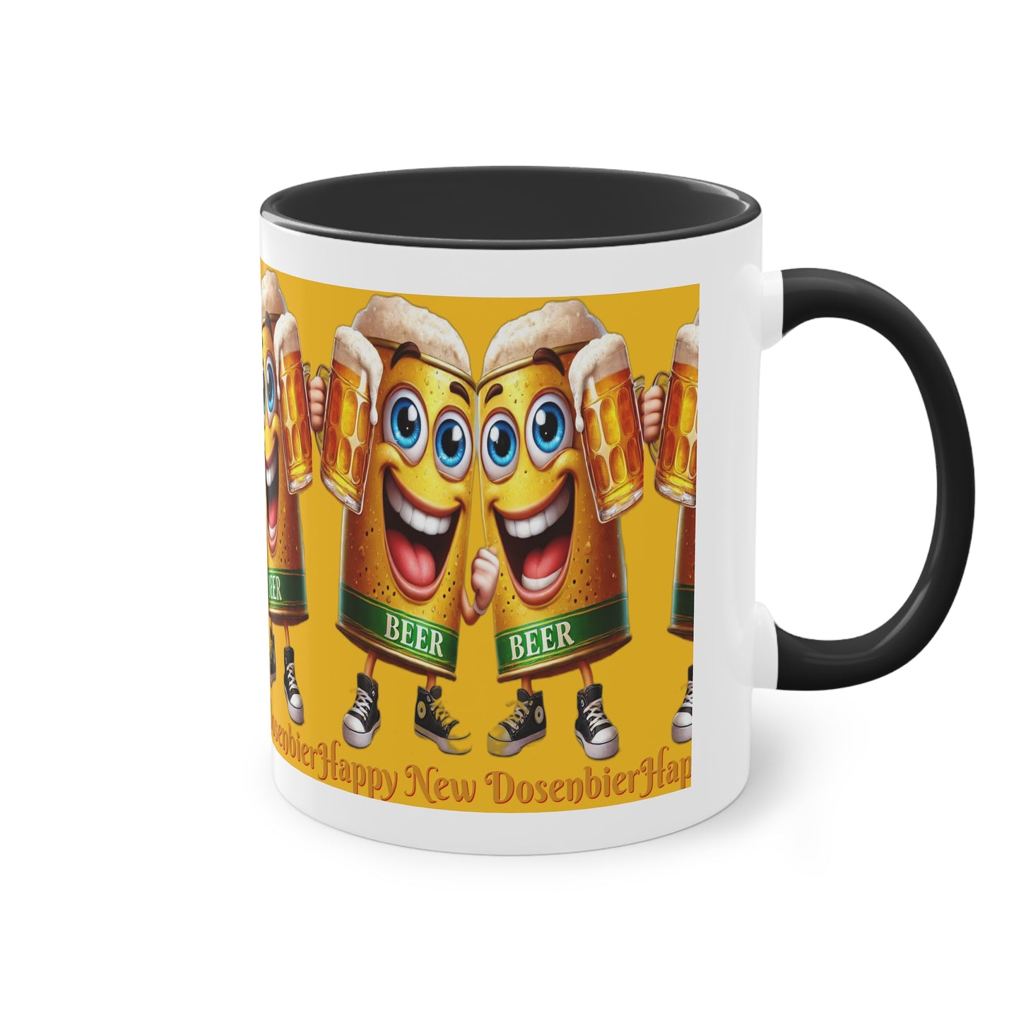 Happy New (Dosen-) Bier - Tasse