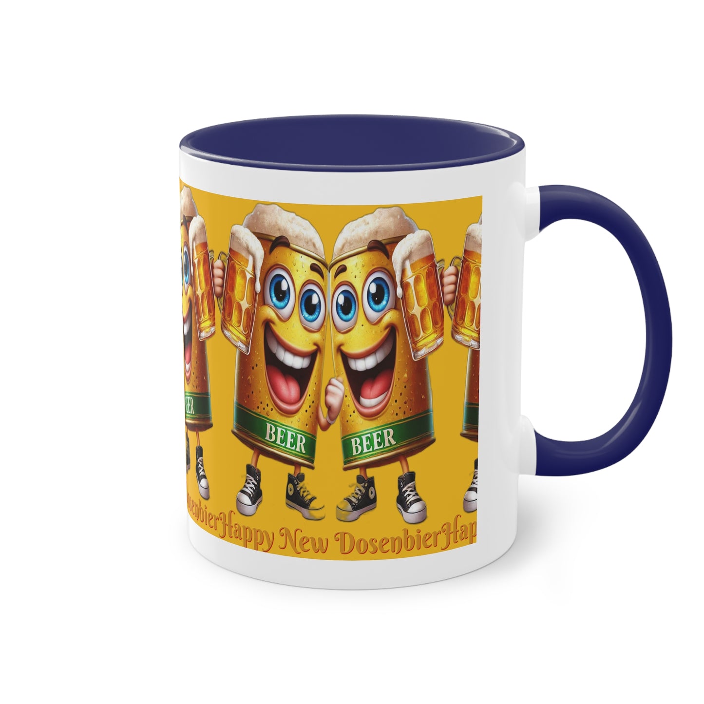 Happy New (Dosen-) Bier - Tasse