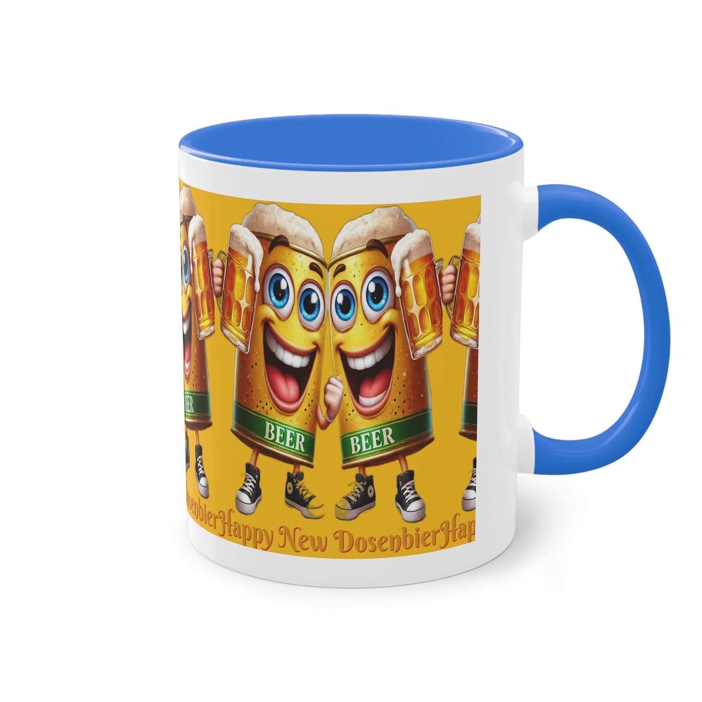 Happy New (Dosen-) Bier - Tasse