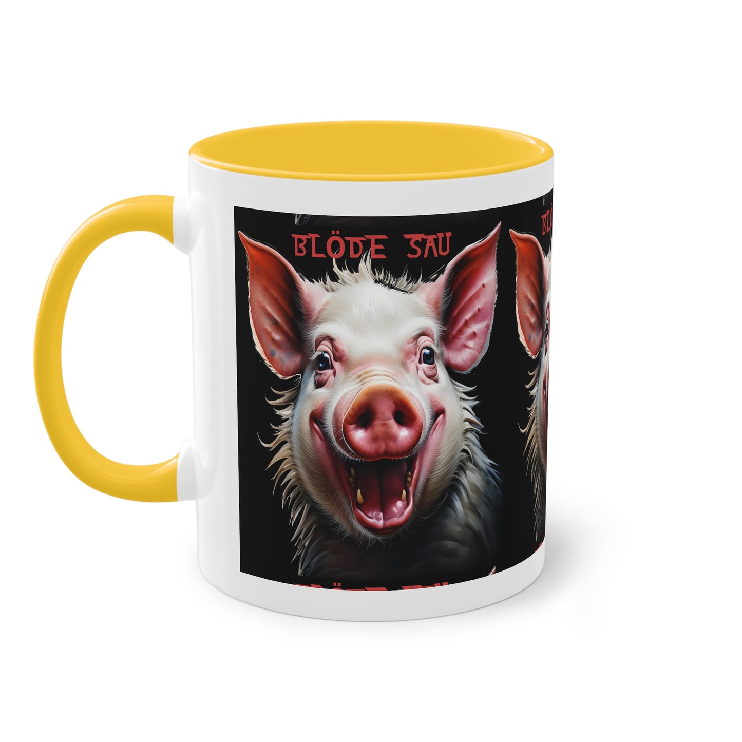 Bloede Sau - Keramiktasse