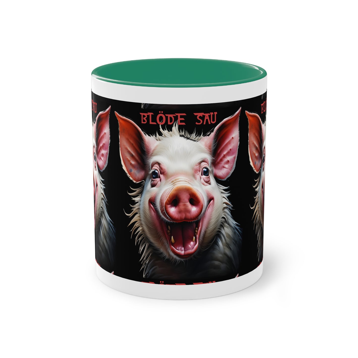 Bloede Sau - Keramiktasse
