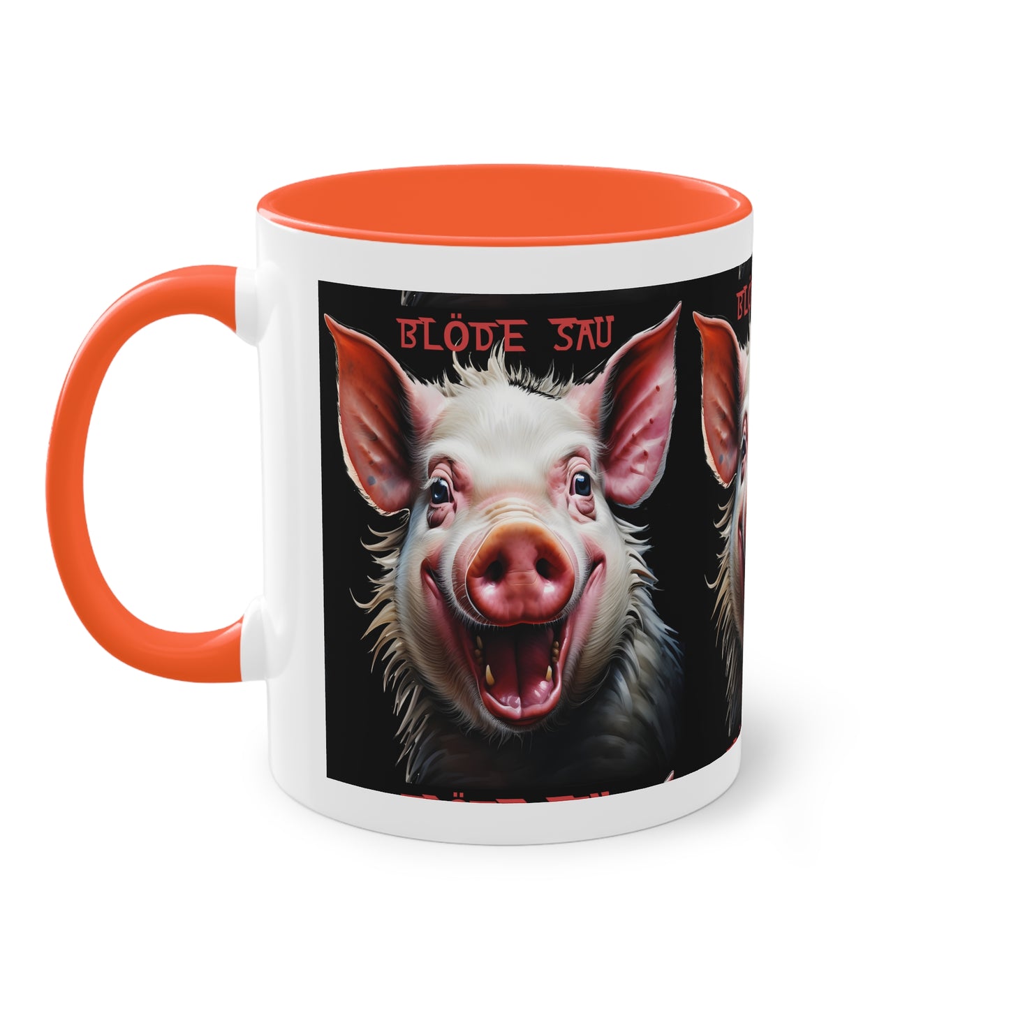 Bloede Sau - Keramiktasse
