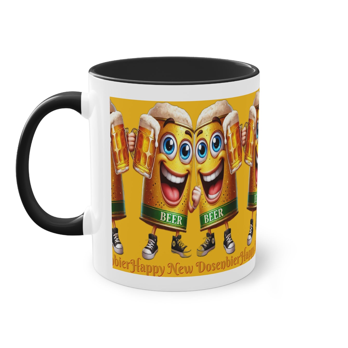 Happy New (Dosen-) Bier - Tasse