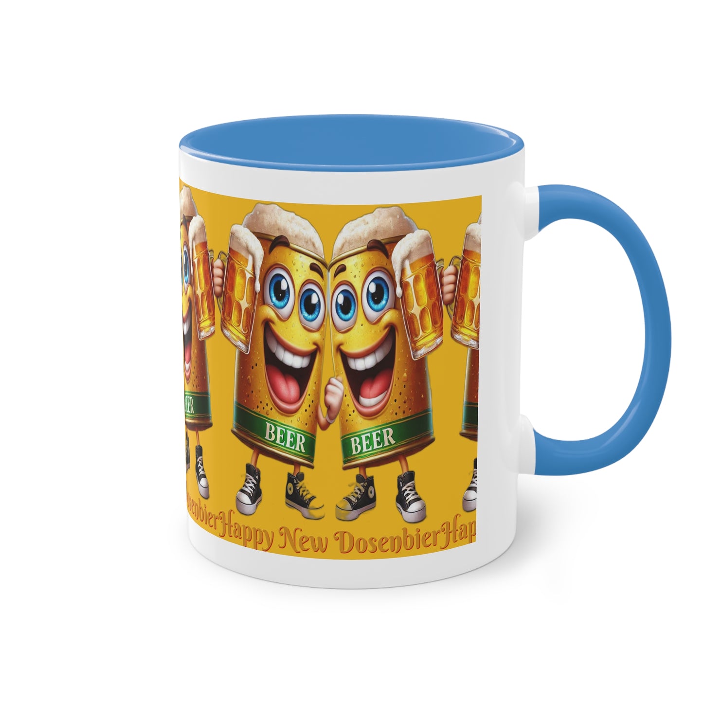 Happy New (Dosen-) Bier - Tasse
