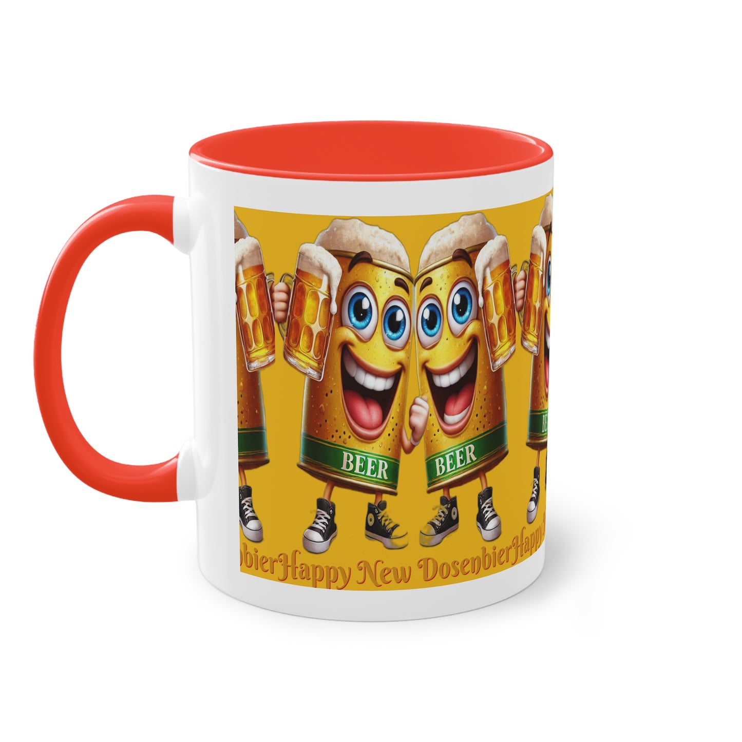 Happy New (Dosen-) Bier - Tasse