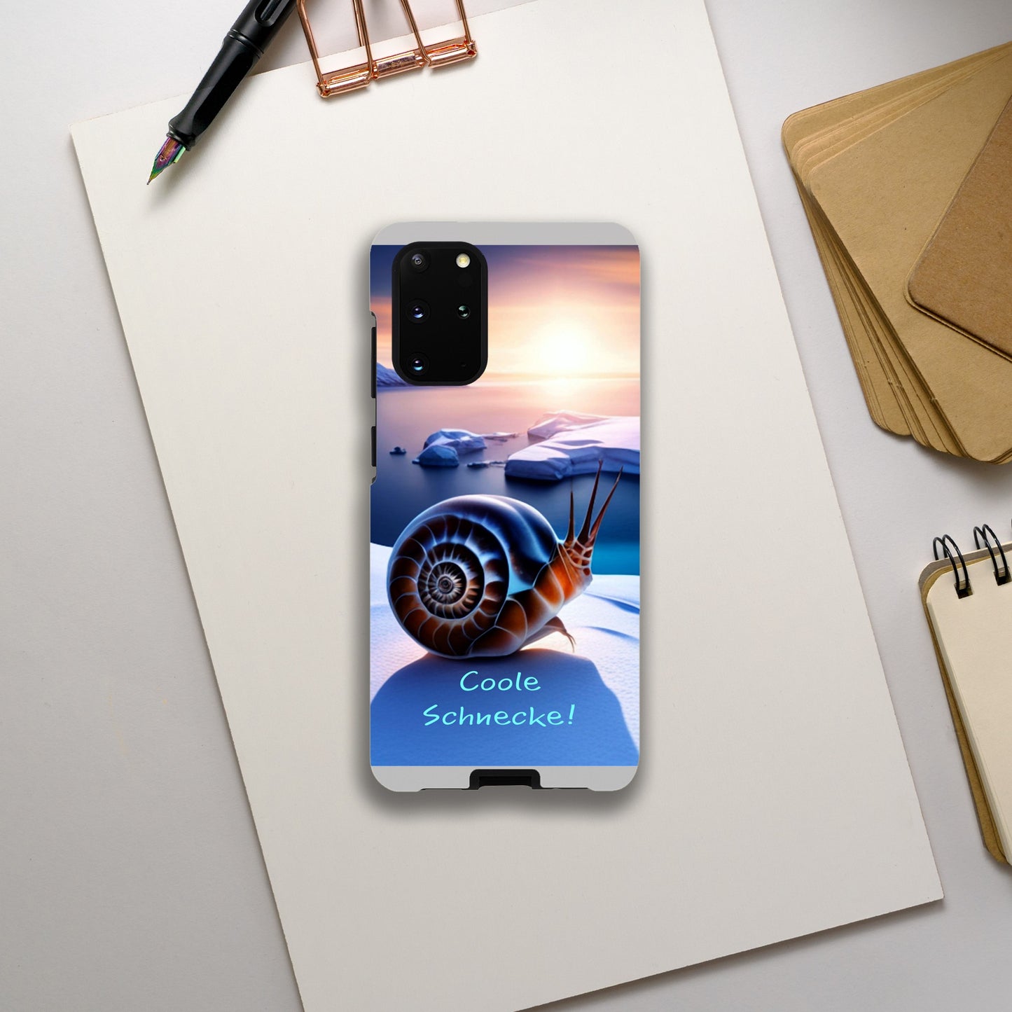 Cool Snail (Brown) - Phone Case