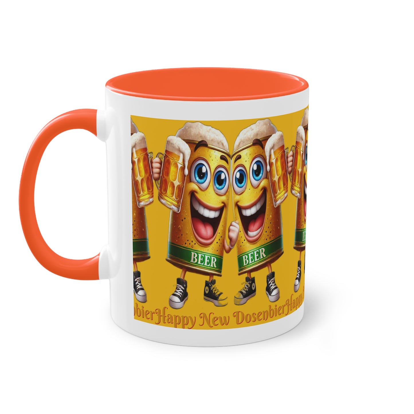 Happy New (Dosen-) Bier - Tasse