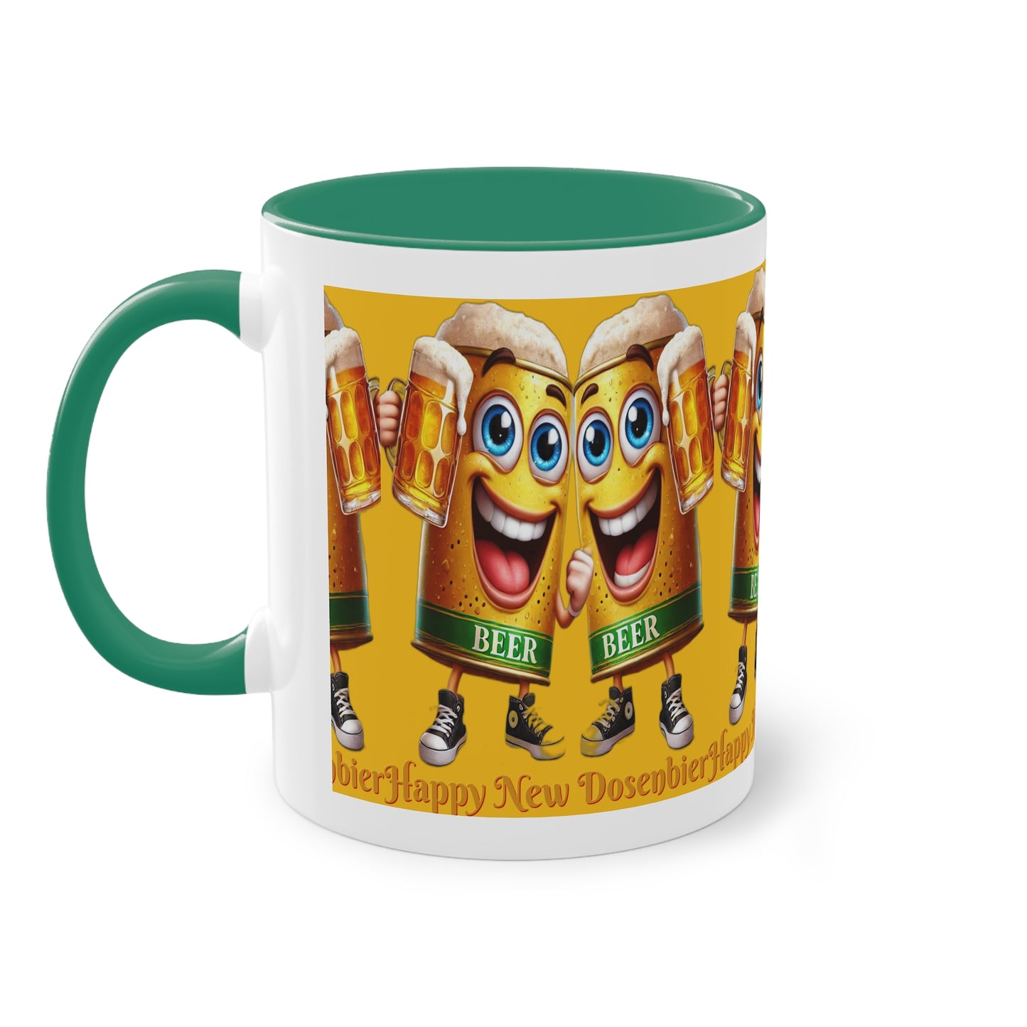Happy New (Dosen-) Bier - Tasse