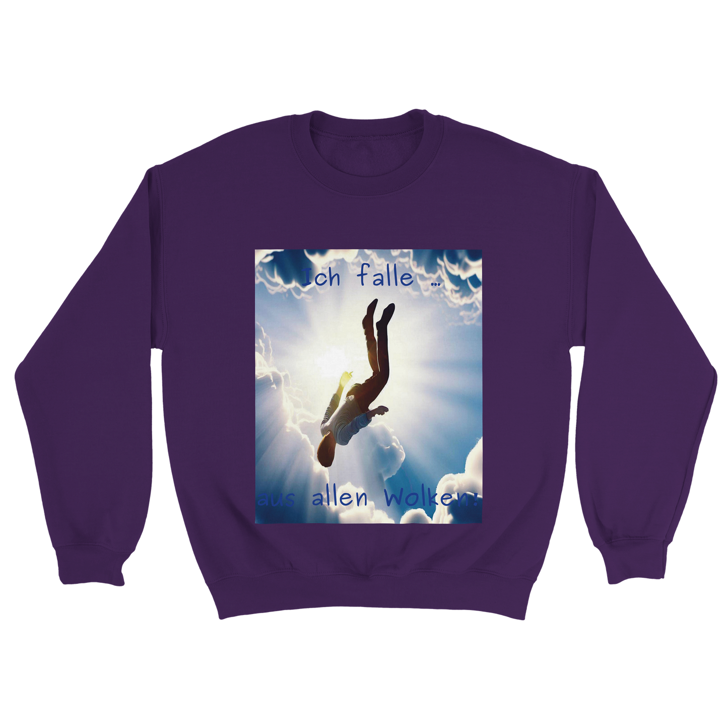 Falling from All Clouds (Man Version) - Sweatshirt/Pullover (Unisex)