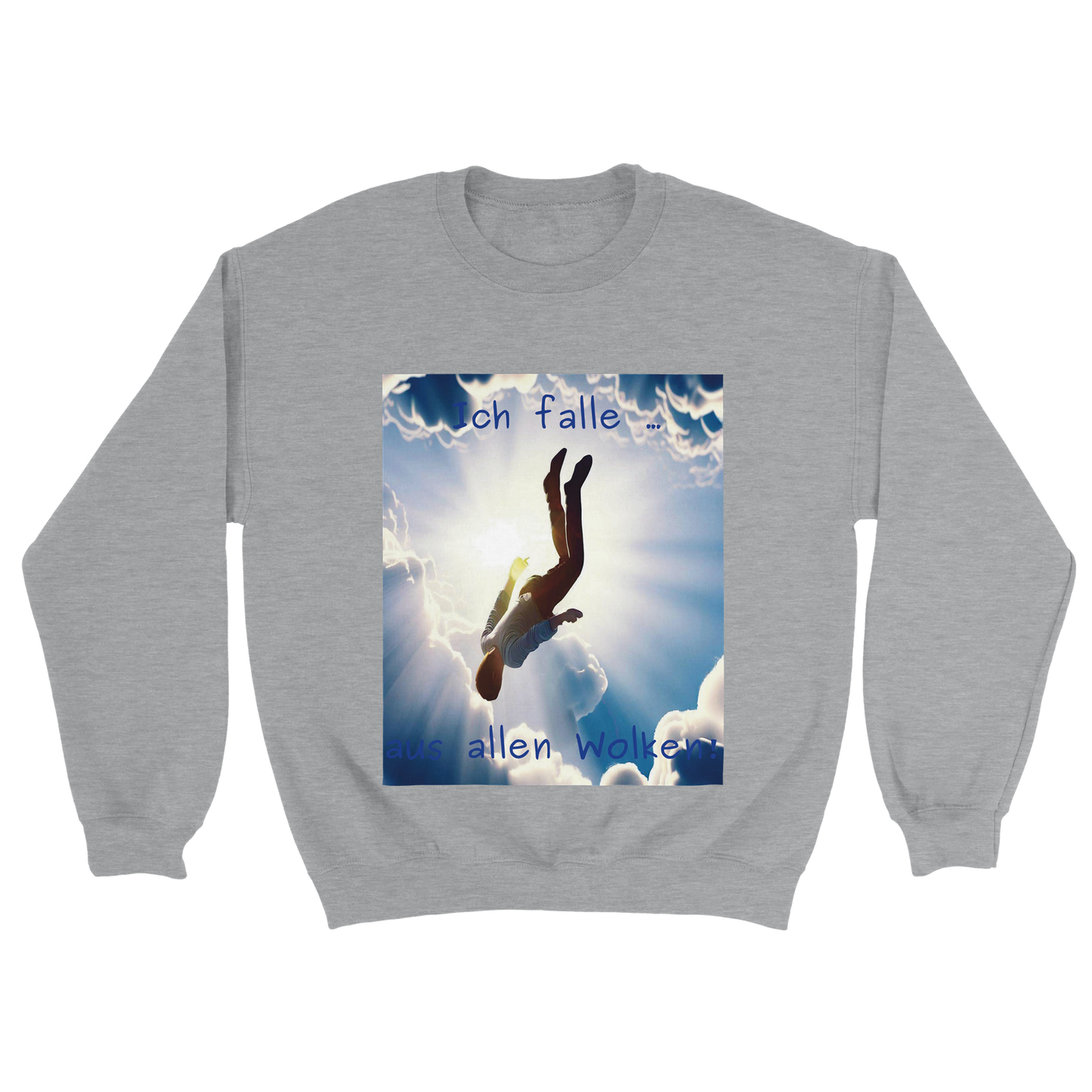 Falling from All Clouds (Man Version) - Sweatshirt/Pullover (Unisex)