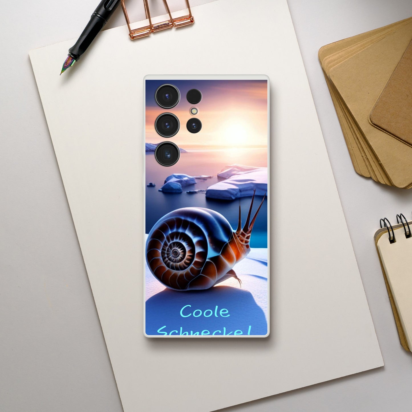 Cool Snail (Brown) - Phone Case