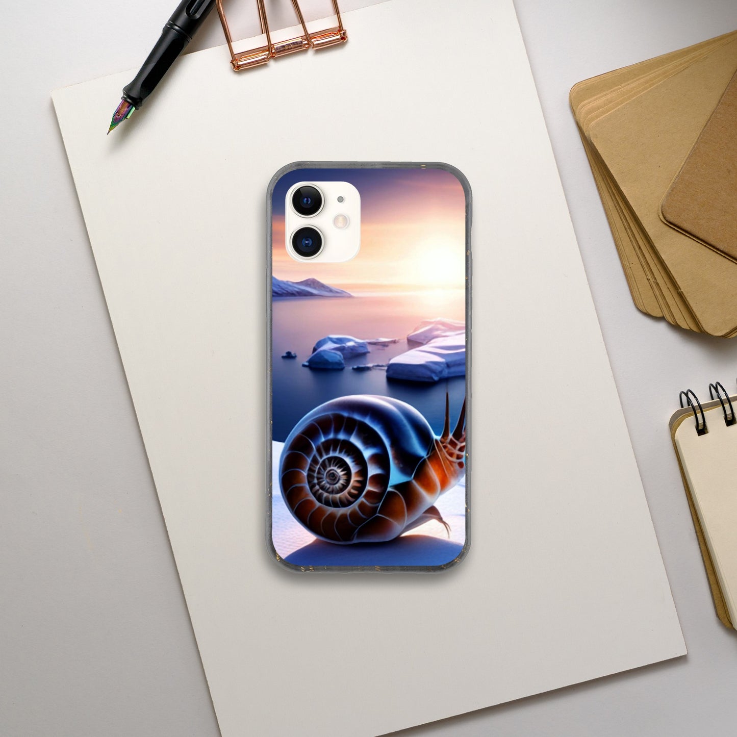 Cool Snail (Brown) - Phone Case