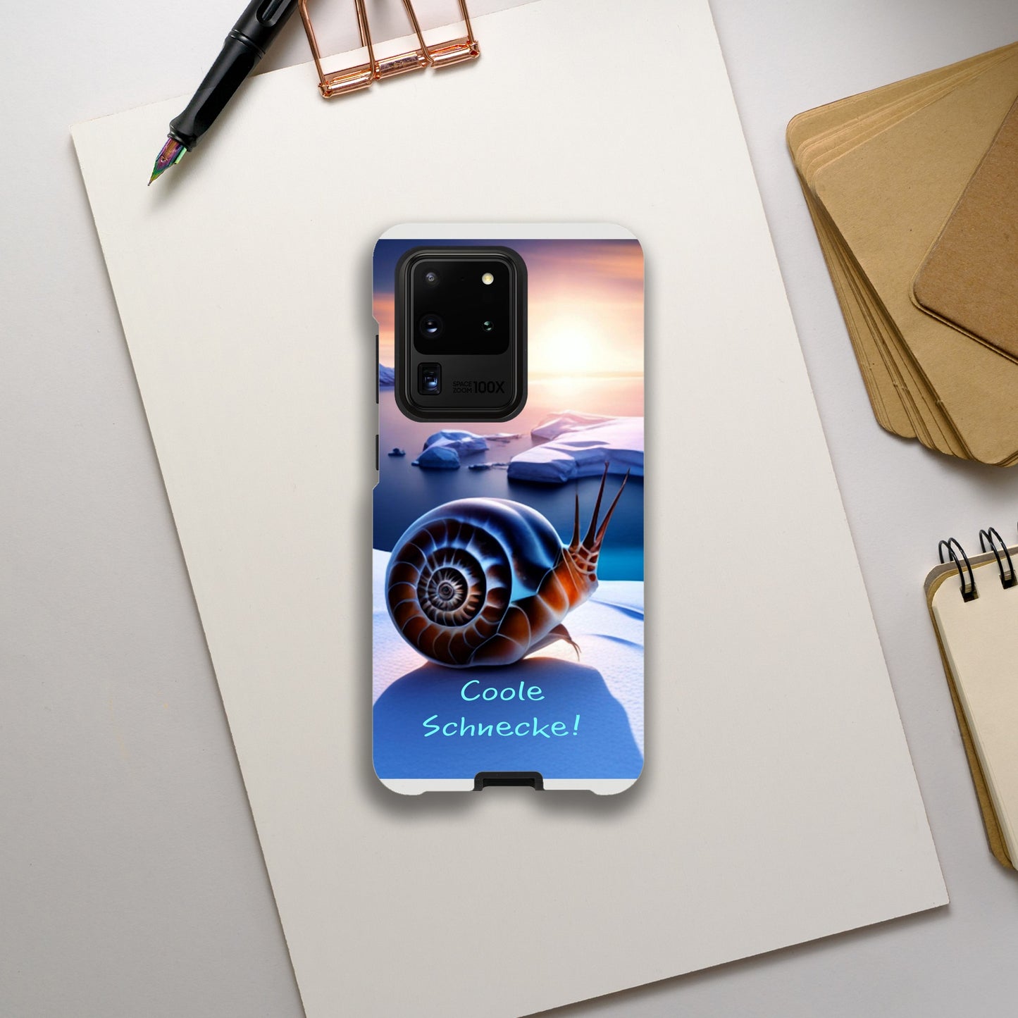 Cool Snail (Brown) - Phone Case