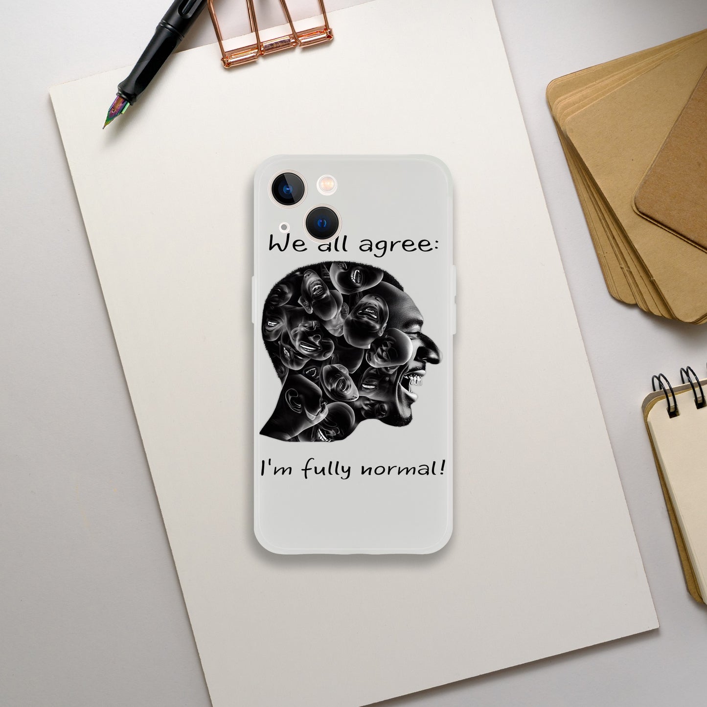 Fully normal (version men) - Phone cases