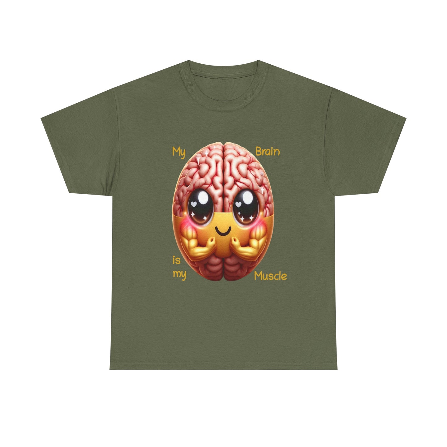 My Brain is my Muscle - T-Shirt (Unisex)