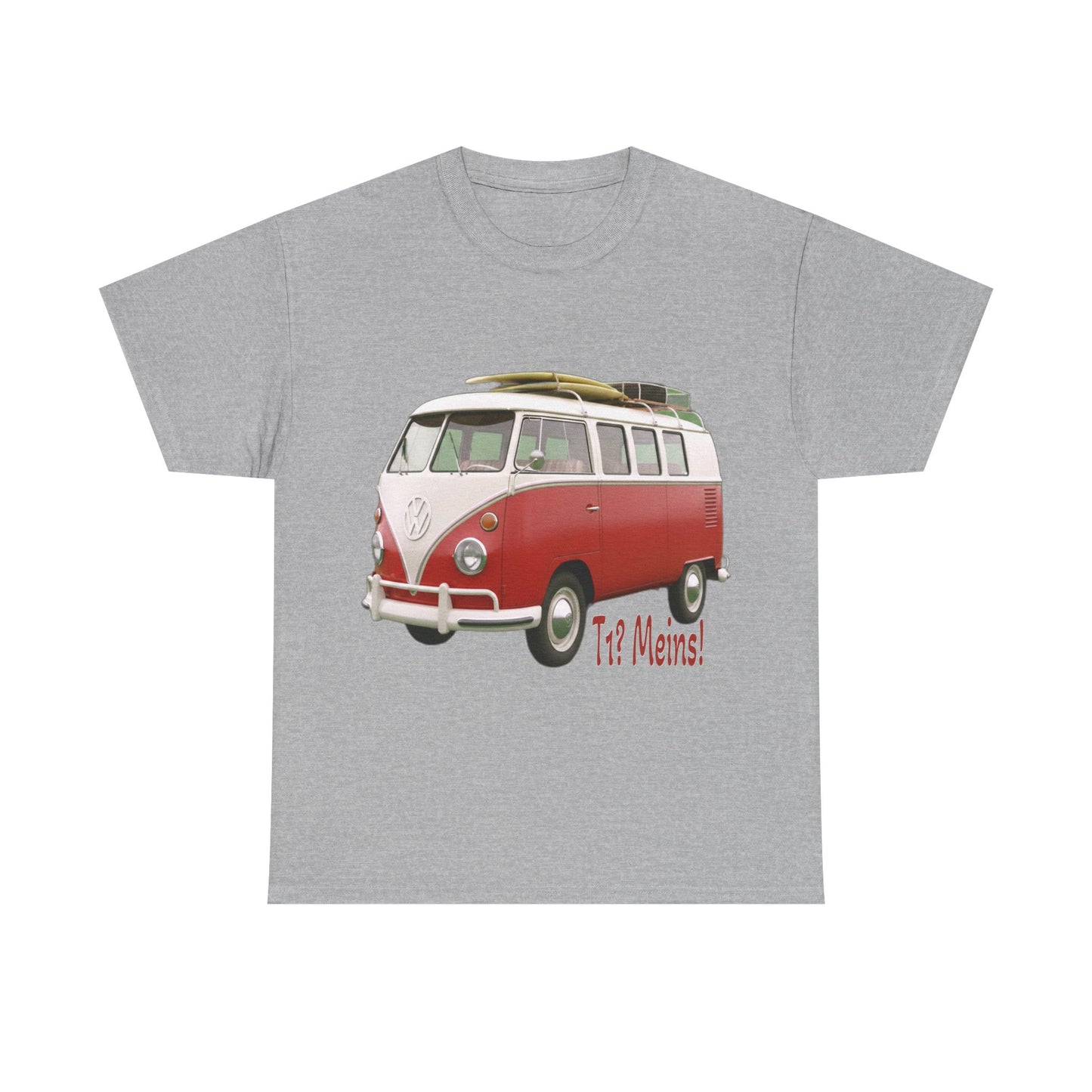 VW Bulli T1 rot - T-Shirt