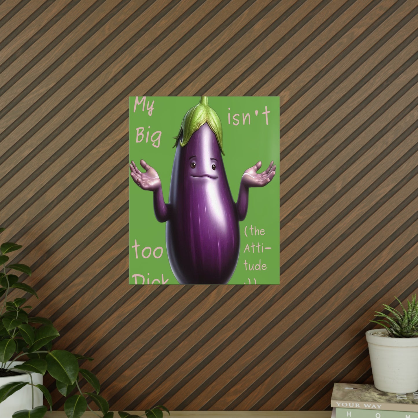 Big Dick without attitude - Portrait Poster