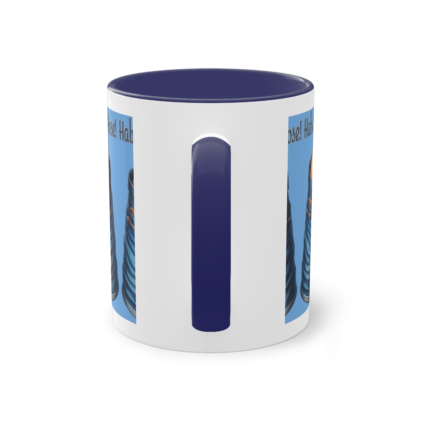 Eier in Hose - Tasse