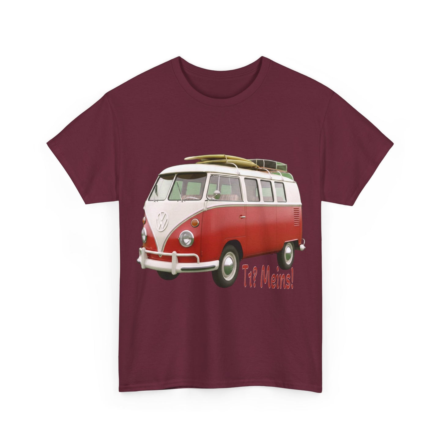 VW Bulli T1 rot - T-Shirt
