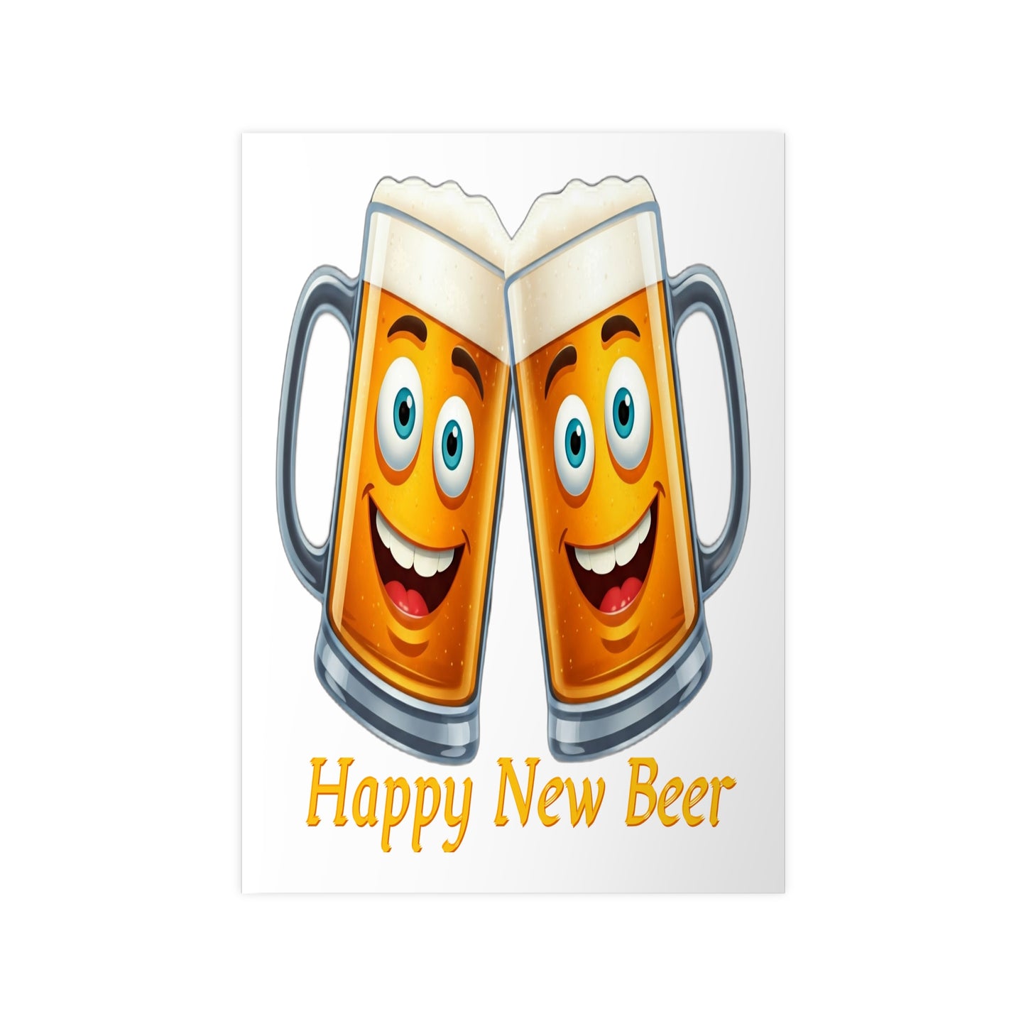 Happy New Bier - Poster