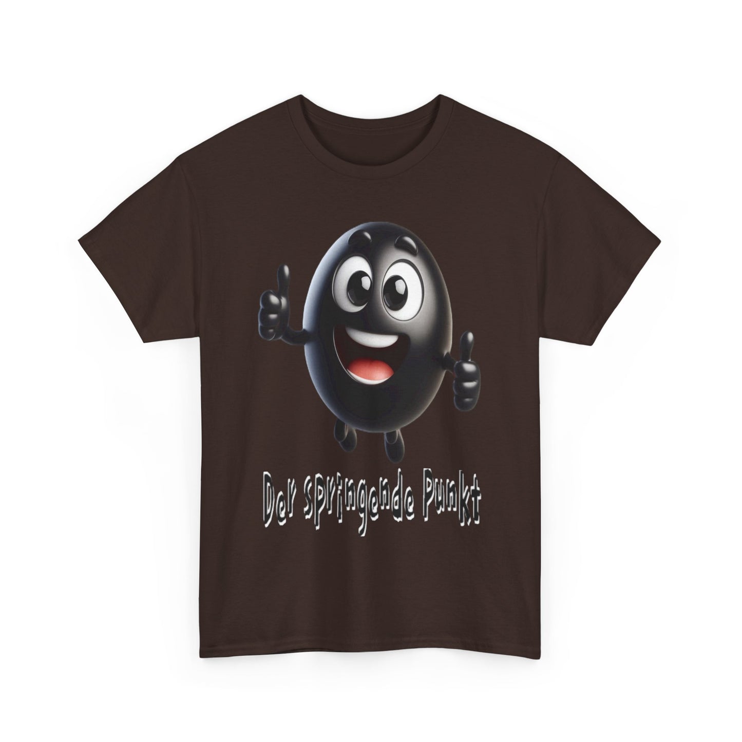 Springende Punkt (schwarz) - T-Shirt