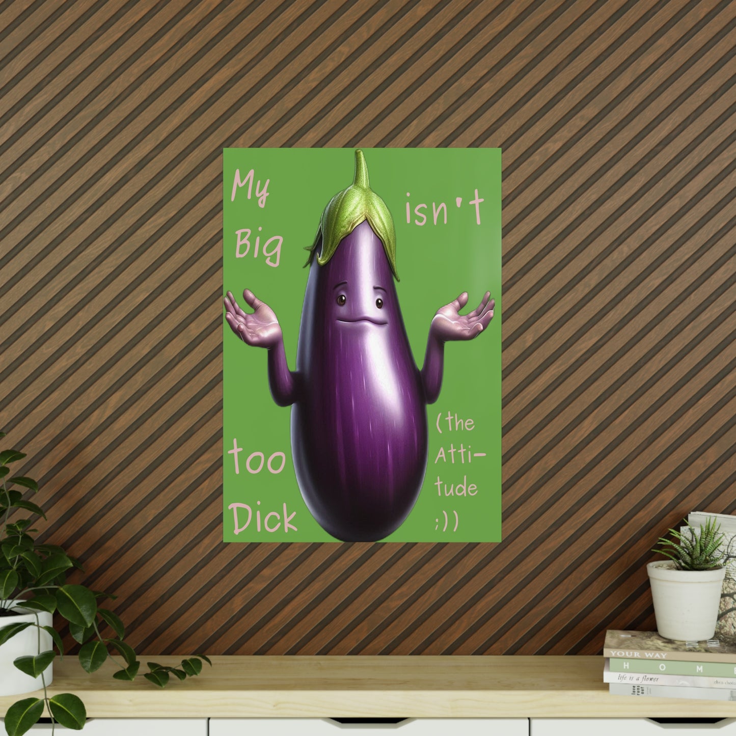 Big Dick without attitude - Portrait Poster