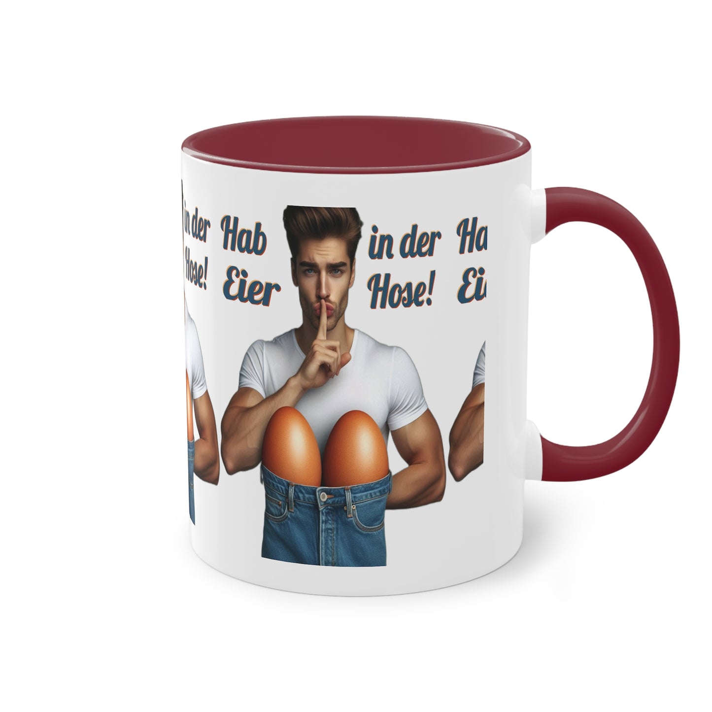 Eier Hose Mann - Tasse