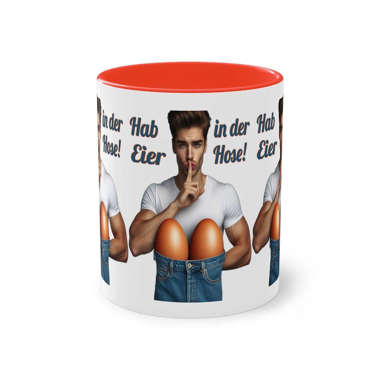 Eier Hose Mann - Tasse