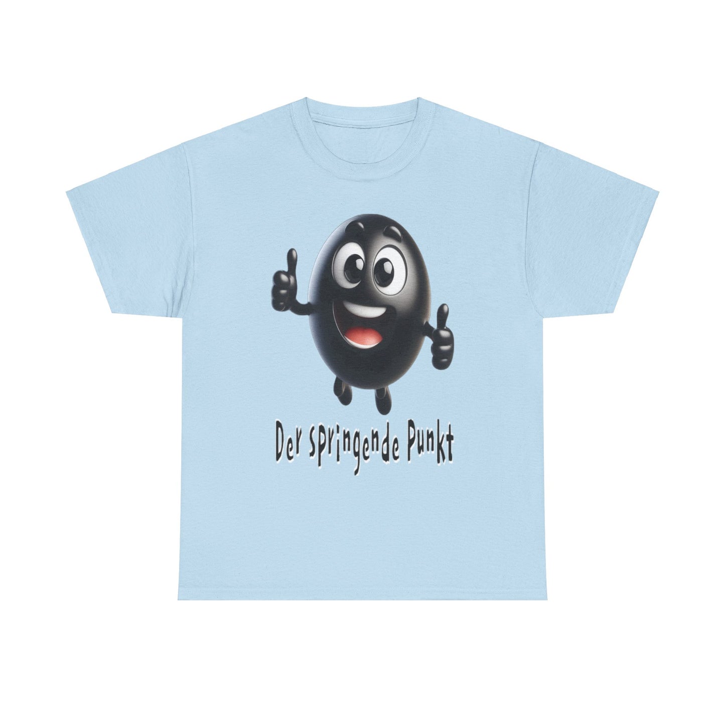 Springende Punkt (schwarz) - T-Shirt