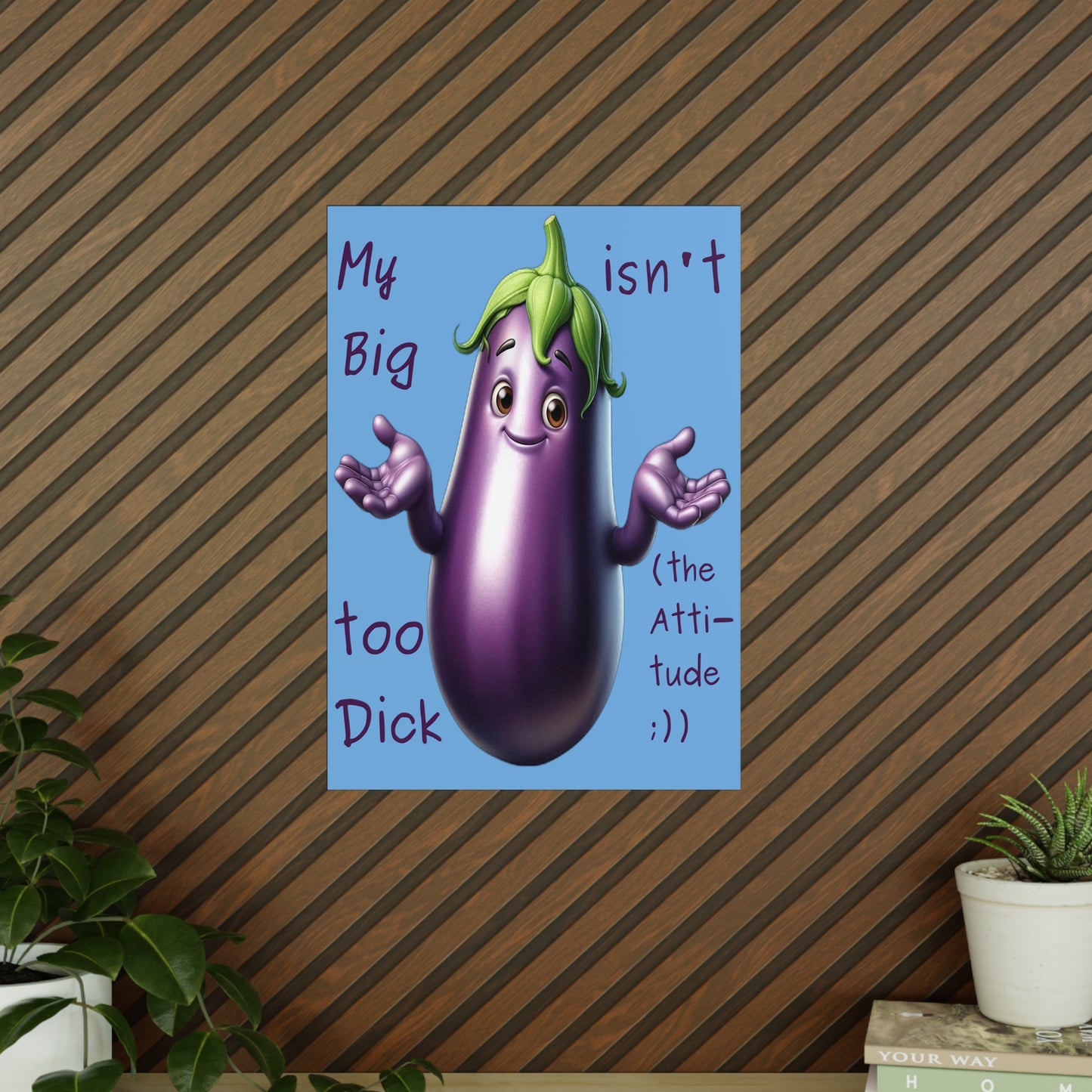 Big Dick without the attitude - Portrait Poster