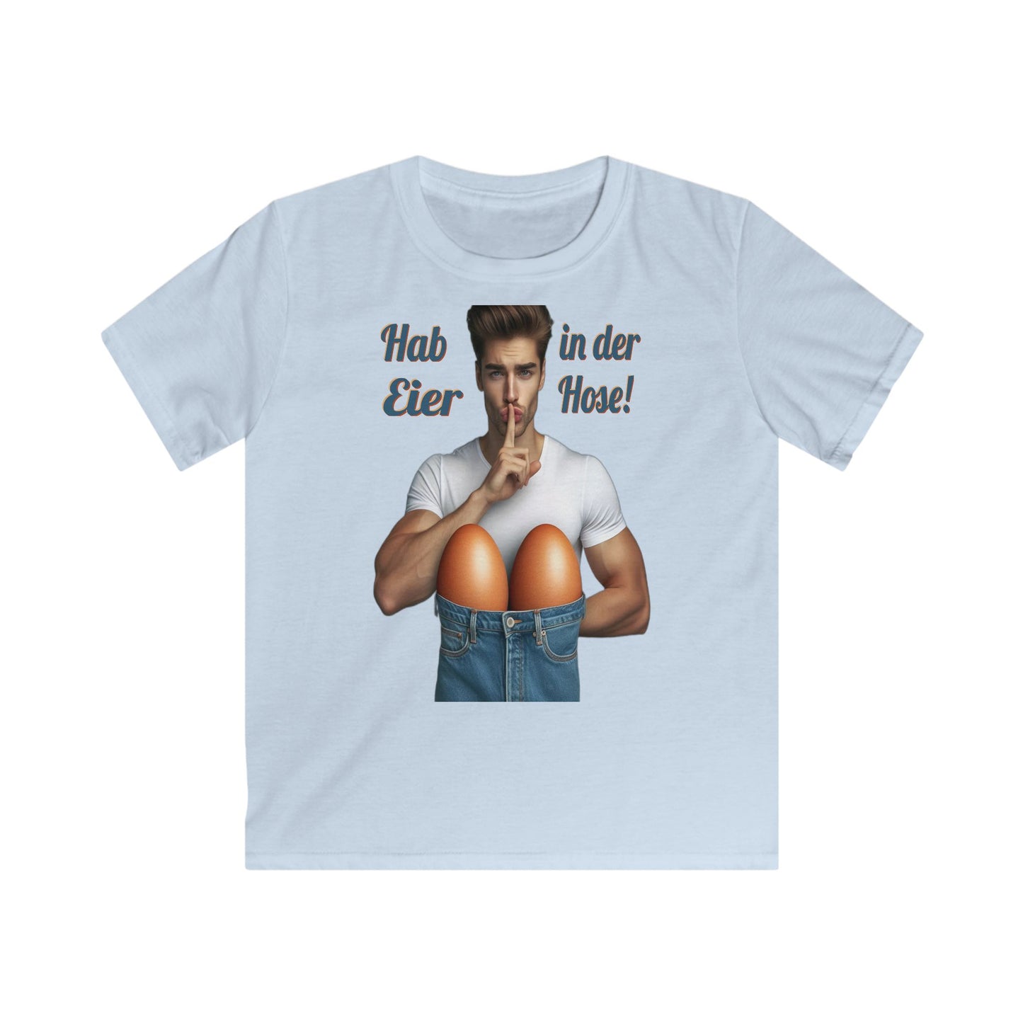 Eier Hose Mann - Kids T-Shirt
