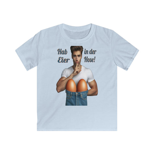 Eier Hose Mann - Kids T-Shirt