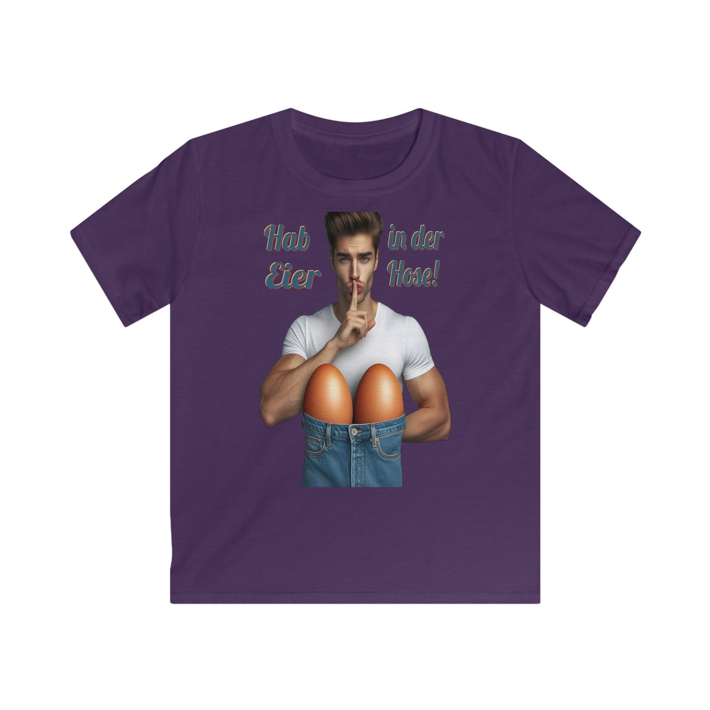 Eier Hose Mann - Kids T-Shirt