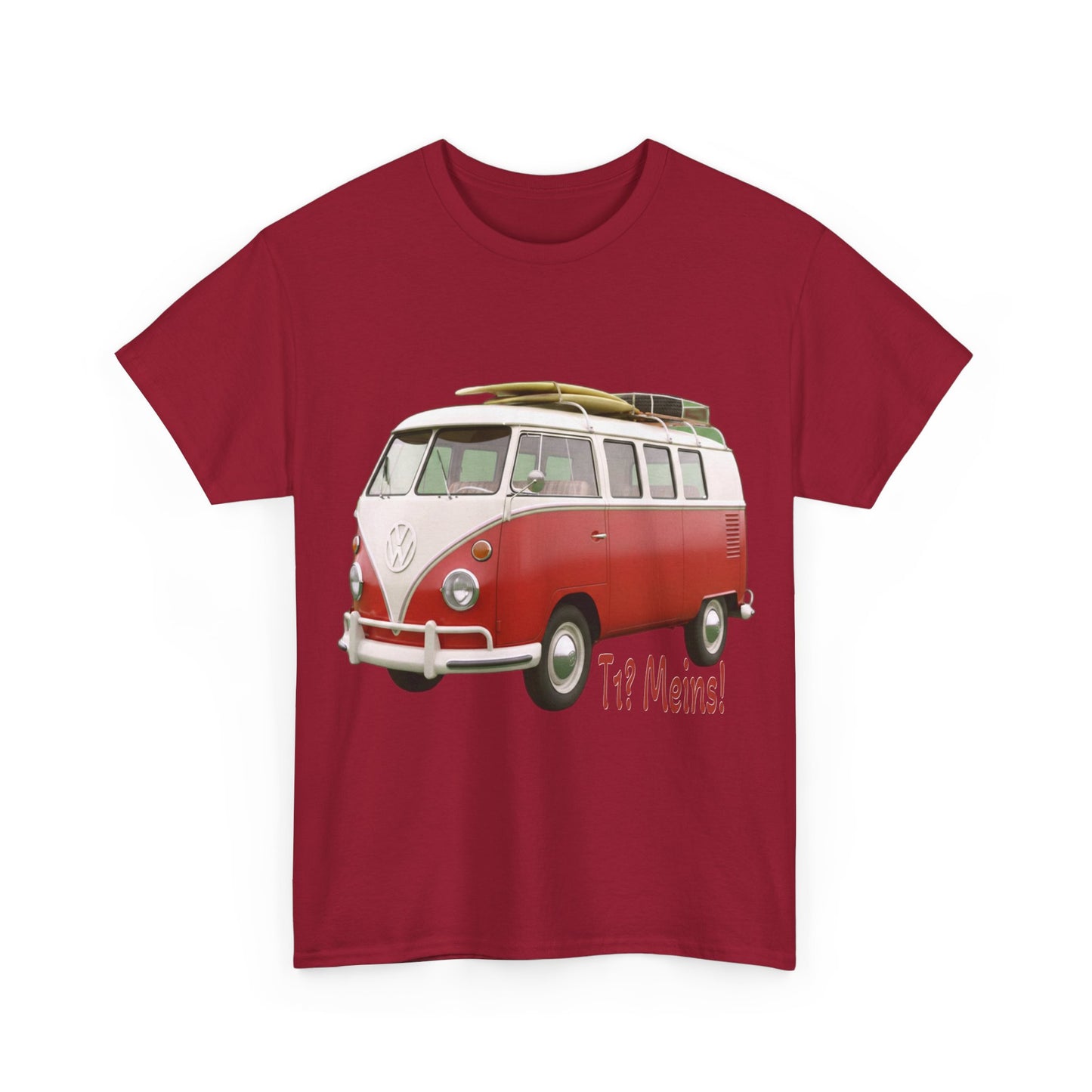 VW Bulli T1 rot - T-Shirt