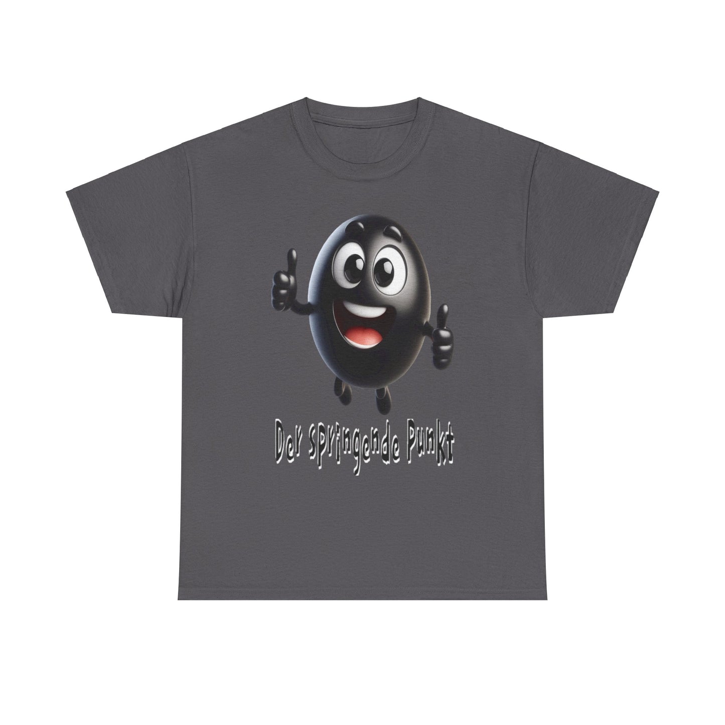 Springende Punkt (schwarz) - T-Shirt