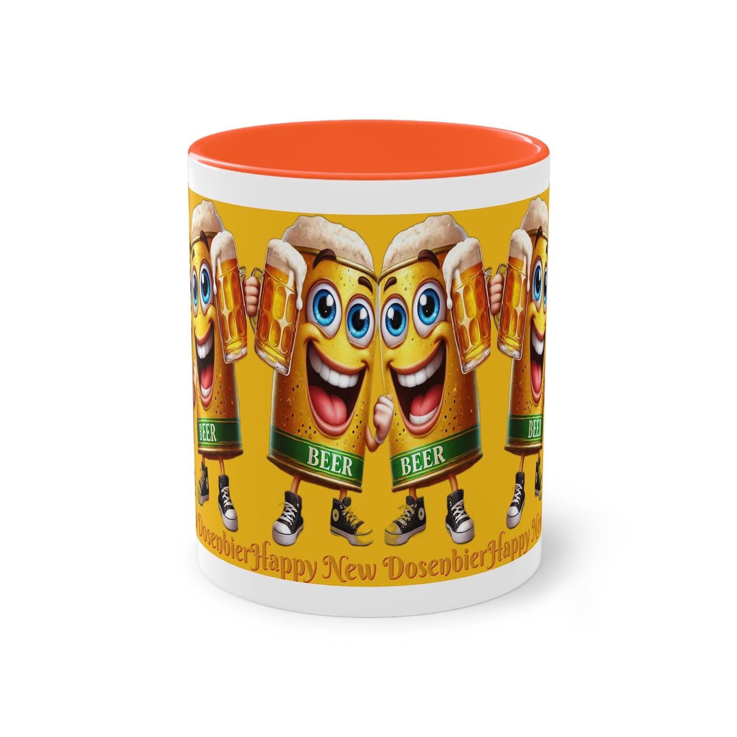 Happy New (Dosen-) Bier - Tasse