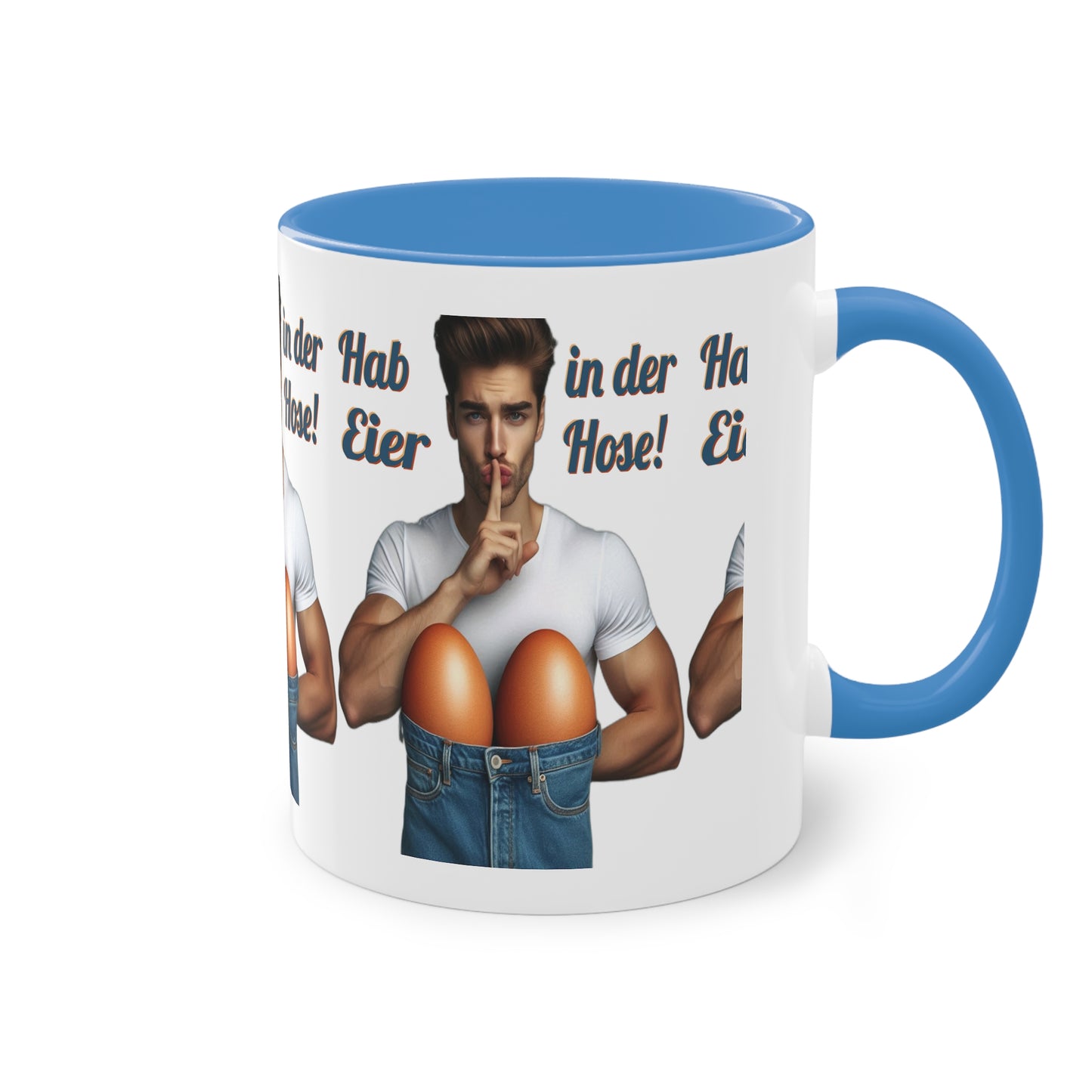 Eier Hose Mann - Tasse